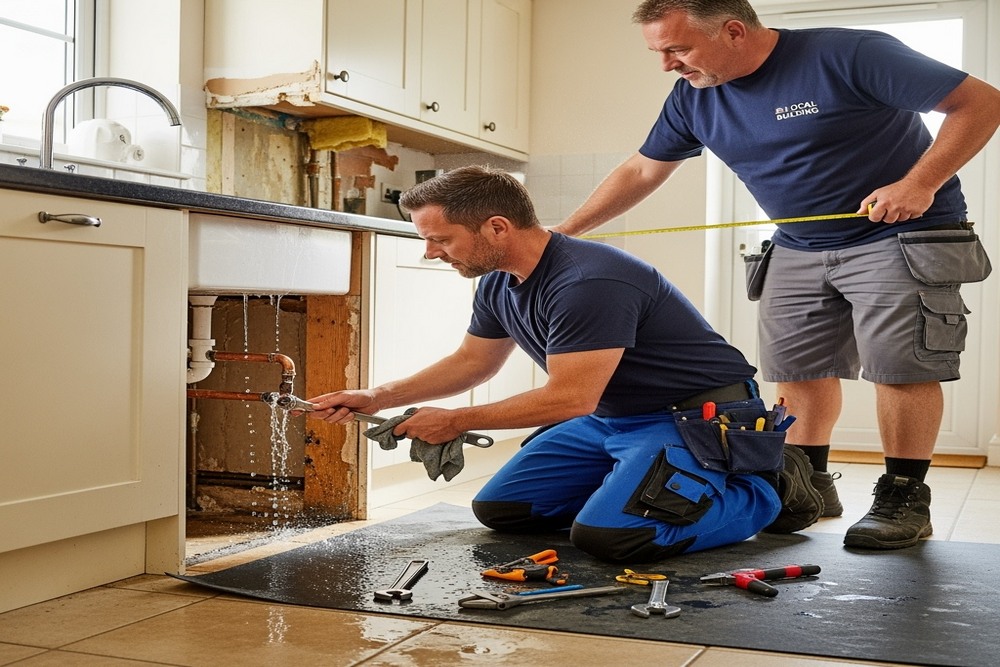 When Burst Pipe Water Damage Requires Immediate Structural Drying