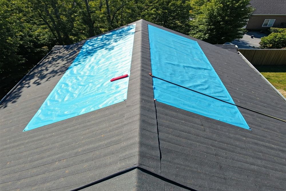 When Roof Tarping Can Prevent Costly Interior Water Damage