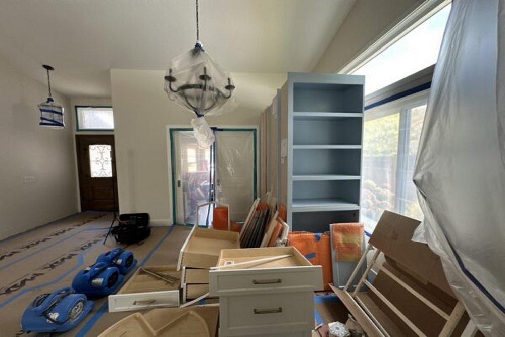 Water Damage Repairs After Flooring and Drywall Damage